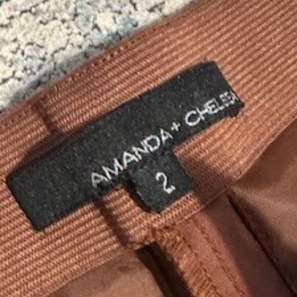 Lily Solid Pant in Rust - Picture 9 of 10